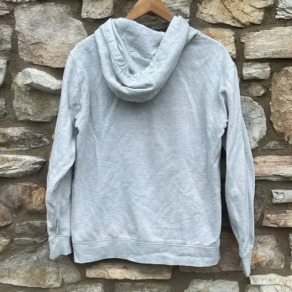 VANS Off The Wall gray hoodie sweatshirt with Rose size medium - Picture 7 of 9